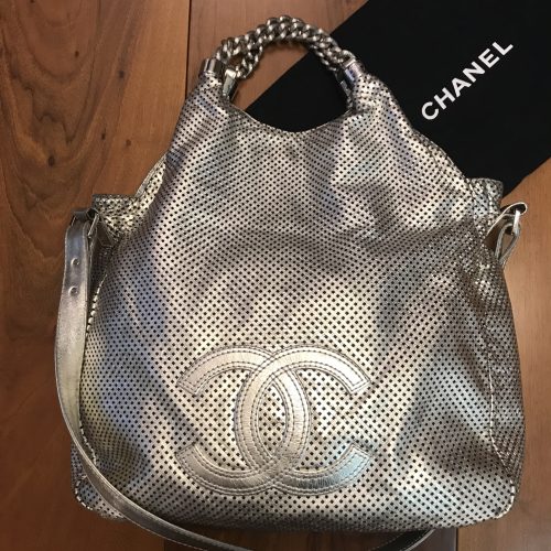 Chanel modello Rodeo Drive in Pelle Silver