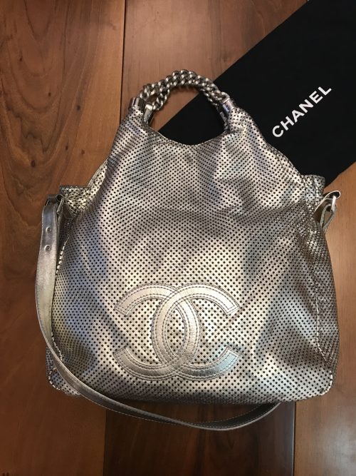 Chanel modello Rodeo Drive in Pelle Silver